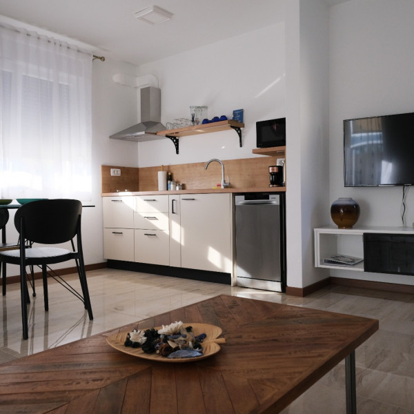 Living room, Holiday Apartments in Suko&scaron;an "Seaside Serenity", "Seaside Serenity" Apartments Suko&scaron;an