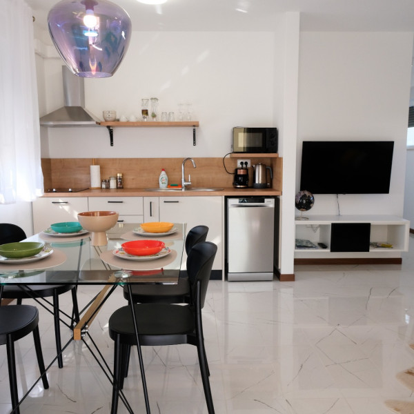 Kitchen, Holiday Apartments in Suko&scaron;an "Seaside Serenity", "Seaside Serenity" Apartments Suko&scaron;an