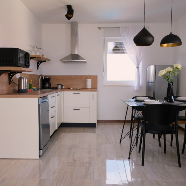 Kitchen, Holiday Apartments in Suko&scaron;an "Seaside Serenity", "Seaside Serenity" Apartments Suko&scaron;an