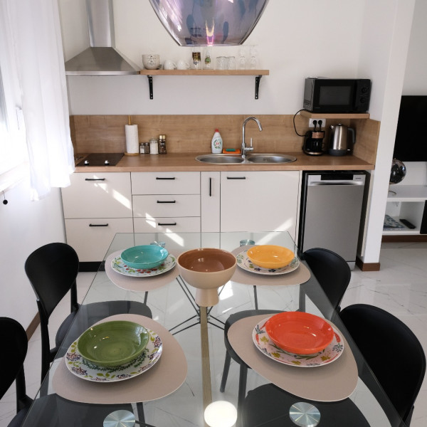 Kitchen, Holiday Apartments in Suko&scaron;an "Seaside Serenity", "Seaside Serenity" Apartments Suko&scaron;an